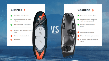 Qual prancha escolher - elétrica ou gasolina?